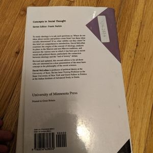 Ideology book David McClellan